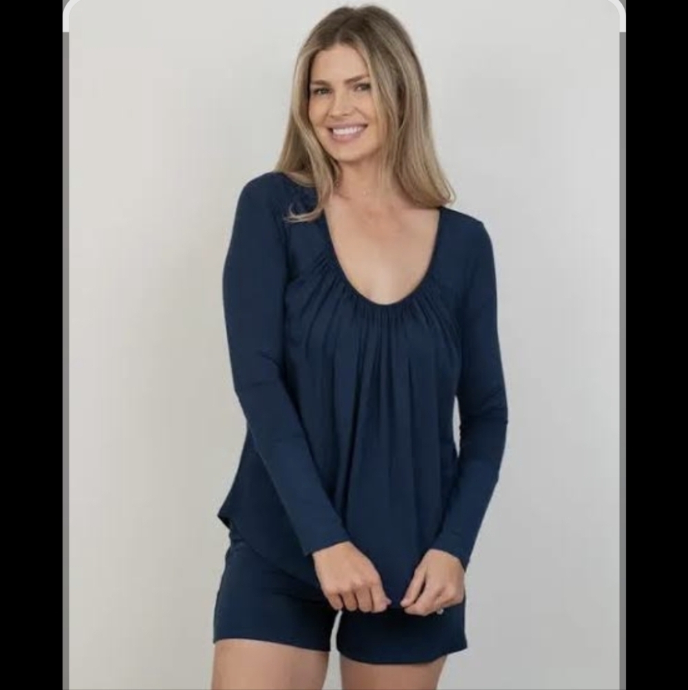 JJWinks Full Moon Built In Shelf Bra Lounge Top